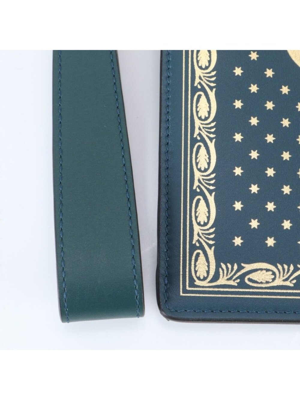 Gucci Sega Collaboration Guccy Print Leather Business Clutch - Picture 8 of 10
